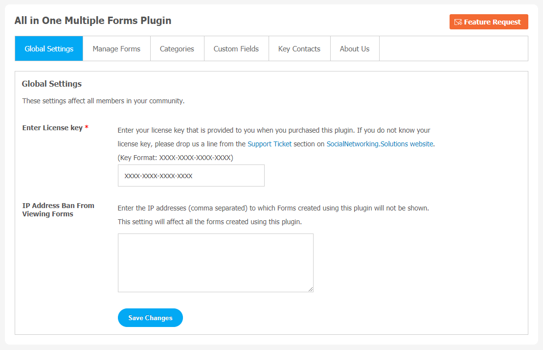 All in One Multiple Forms Plugin