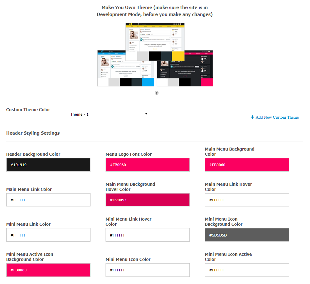 Responsive AtoZ Theme - Custom Theme Color Changes