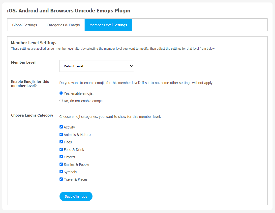 iOS, Android and Browsers Unicode Emojis Plugin