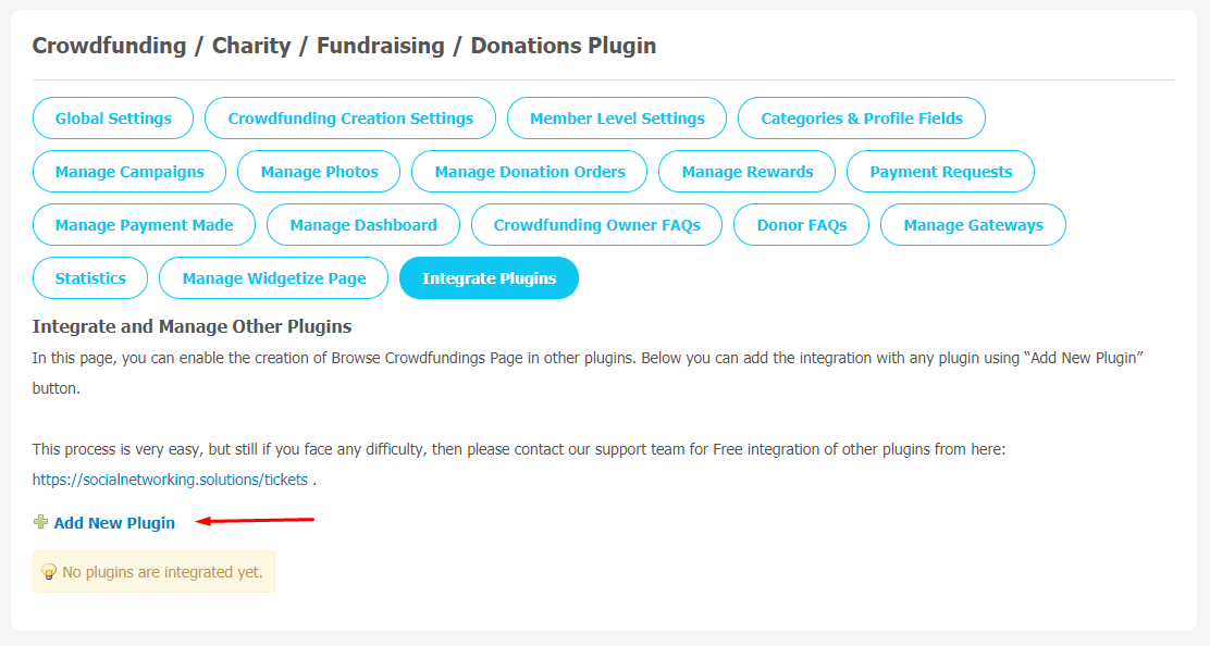 Crowdfunding / Charity / Fundraising / Donations Plugin