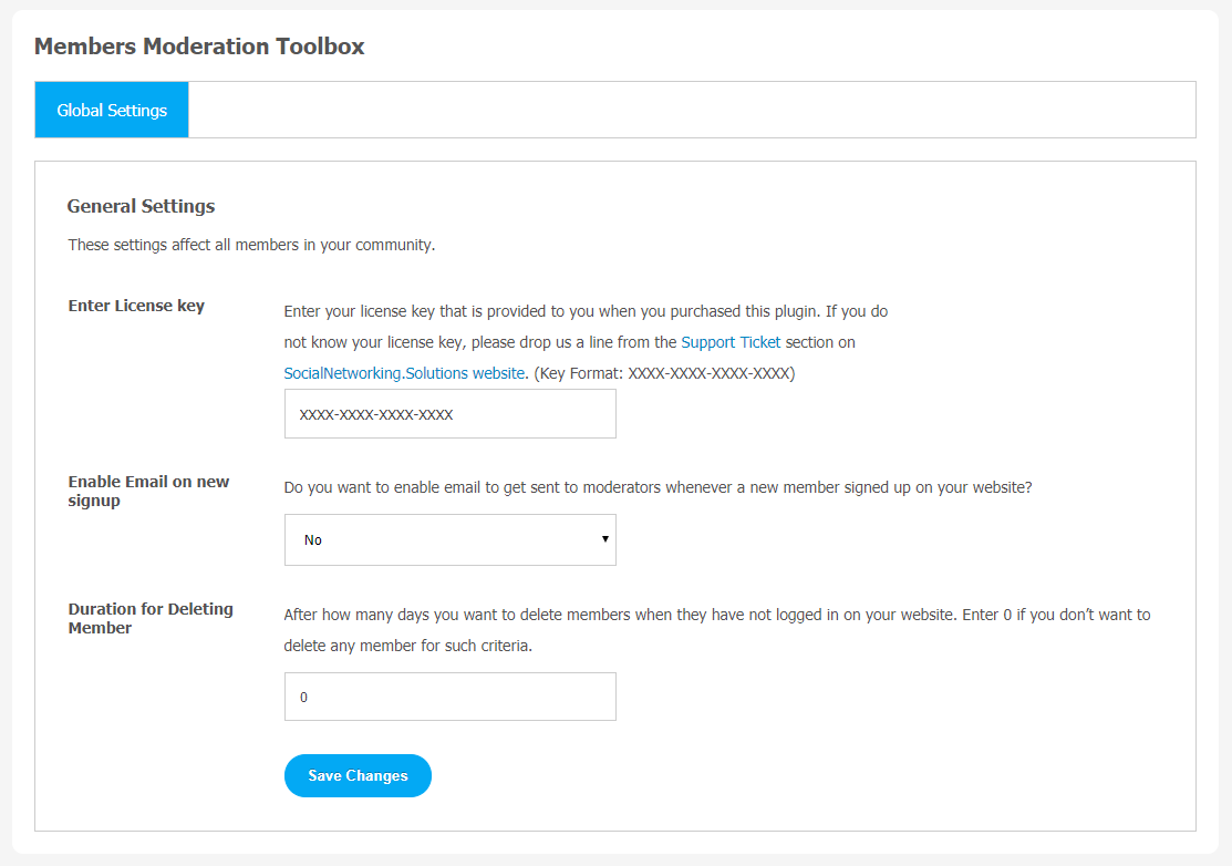 Members Moderation Toolbox