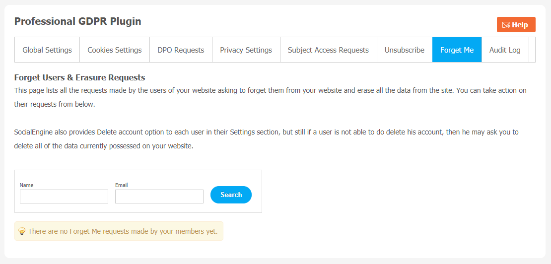 Professional GDPR Plugin