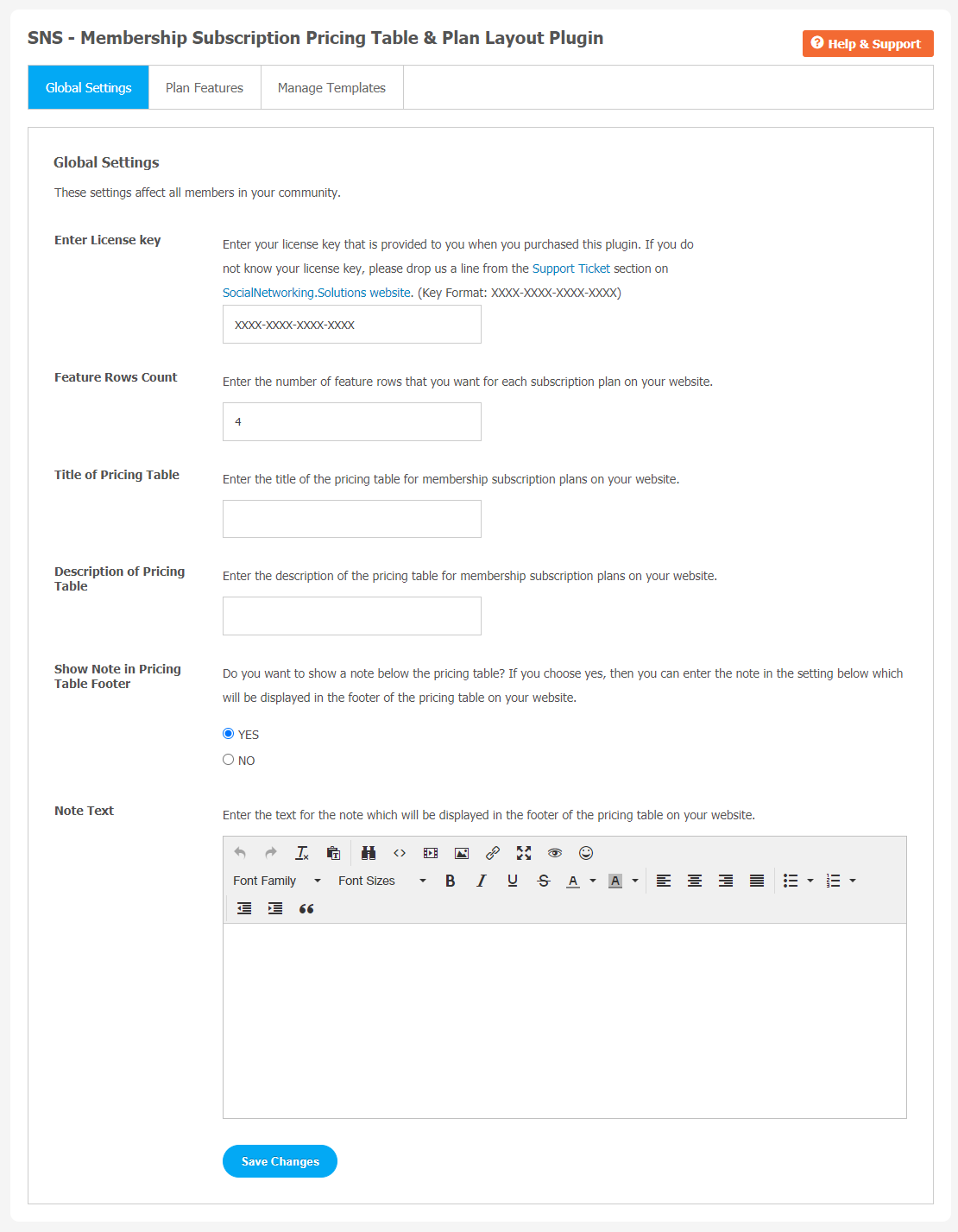 Membership Subscription Pricing Table & Plan Layout Plugin