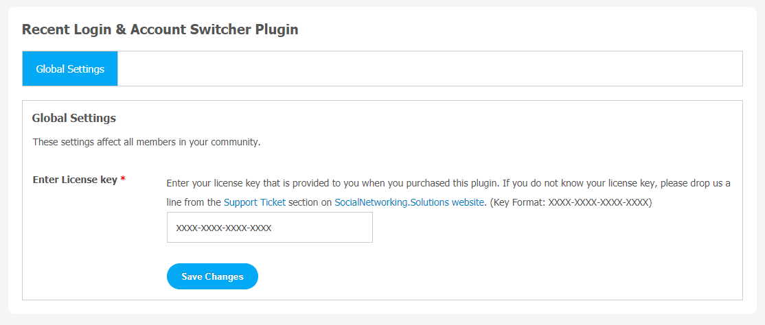 Recent Login & Account Switcher Plugin