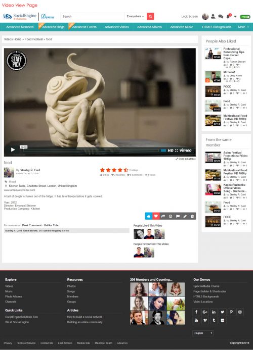 Video View Page