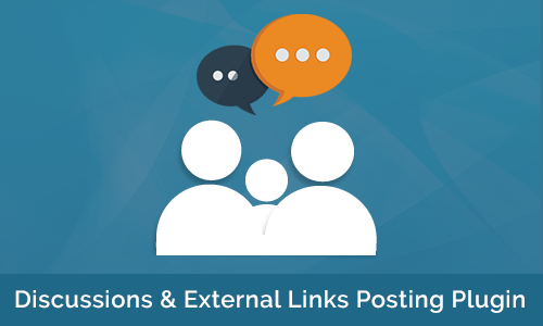 Discussions & External Links Posting Plugin