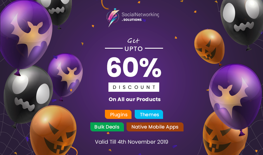 Halloween Discount Upto 60%-OFF