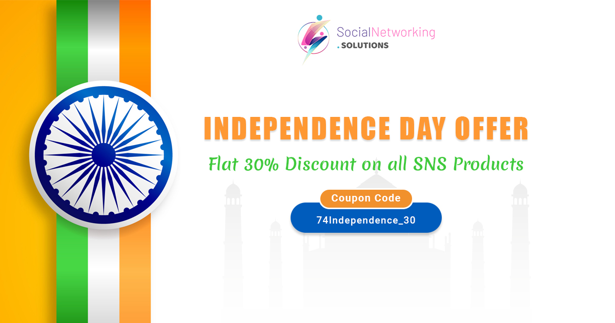 Independence Day Offer 15 August 2020 Offer SocialEngine Offers 2020