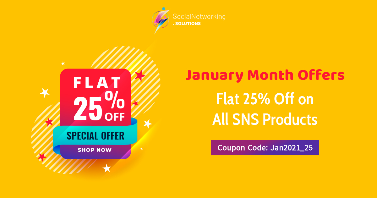 January Month Offers – Get Flat 25% Off on All SNS Products