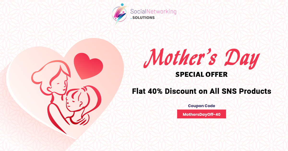 Mother’s Day Special – Flat 40% Discount on All SNS Products