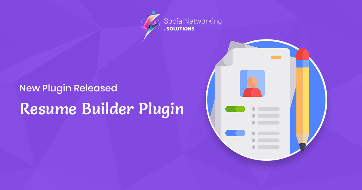 New Release Announcement – Resume Builder Plugin