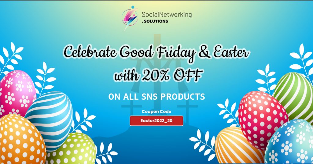 Avail Flat 20% Off for Good Friday & Easter 2022