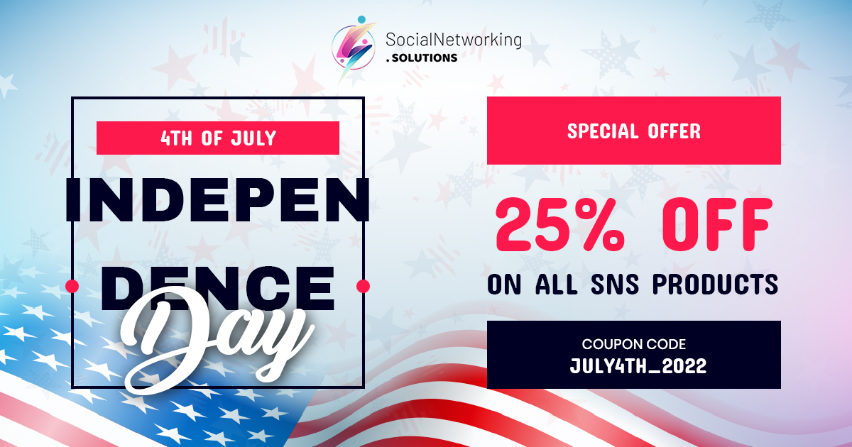 Celebrate this Independence Day with 25% Discount on all SNS Products
