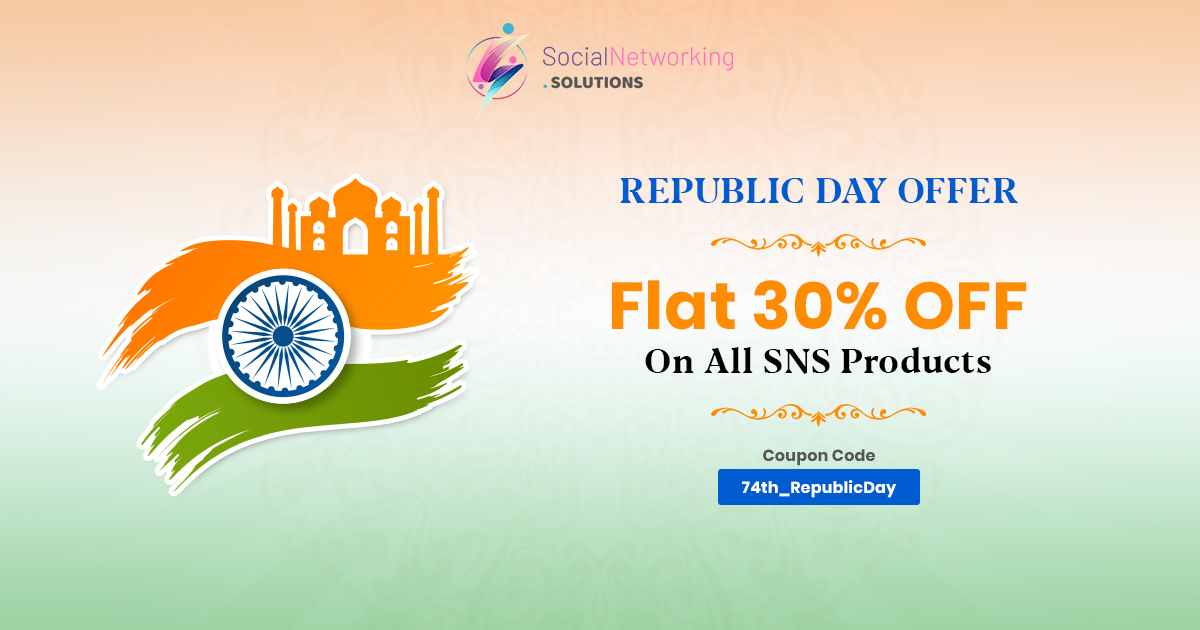 Celebrating 74th Indian Republic Day with 30% off on All SNS Products
