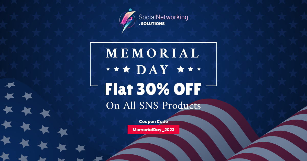 Celebrates Memorial Day with 30% Discount on Everything