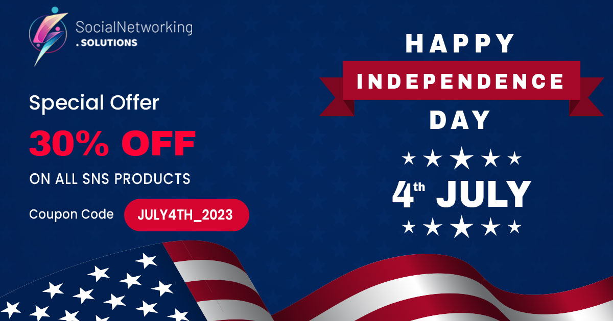 Celebrate this Independence Day with 30% Discount on all SNS Products