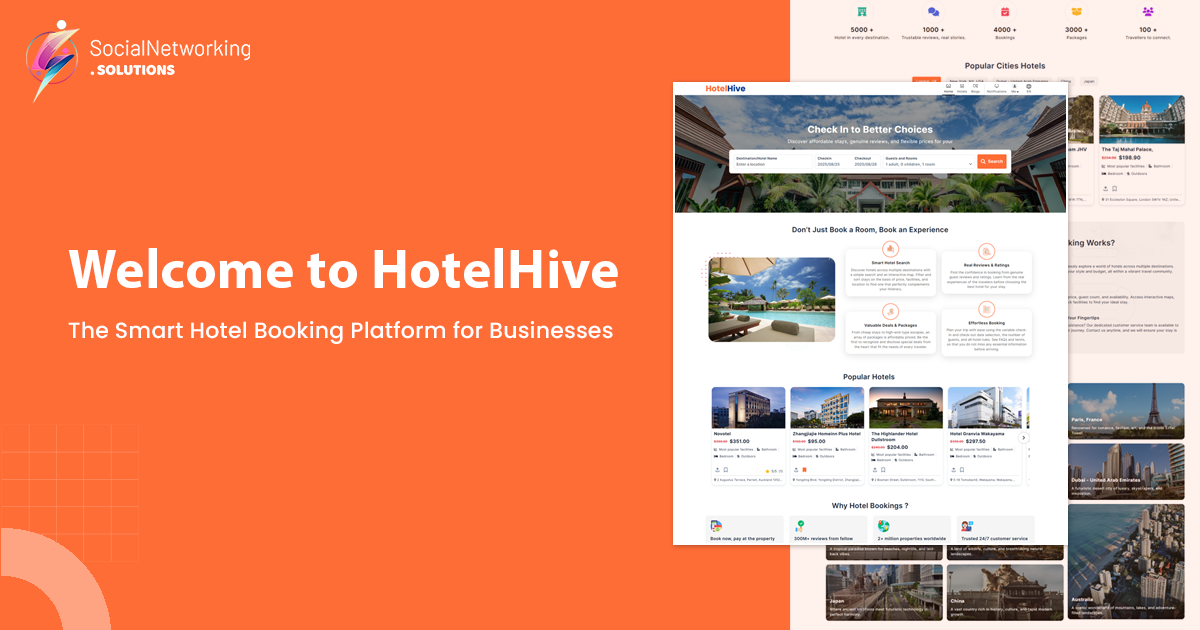 Welcome to HotelHive – The Smart Hotel Booking Platform for Businesses