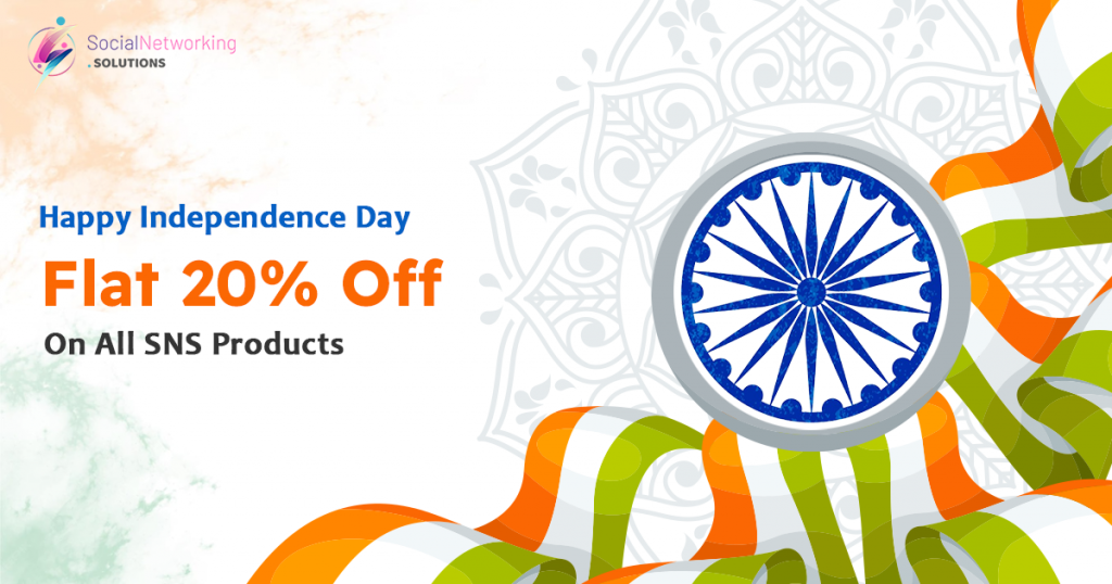 Salute to Freedom: Flat 20% Off All SocialNetworking.Solutions Products