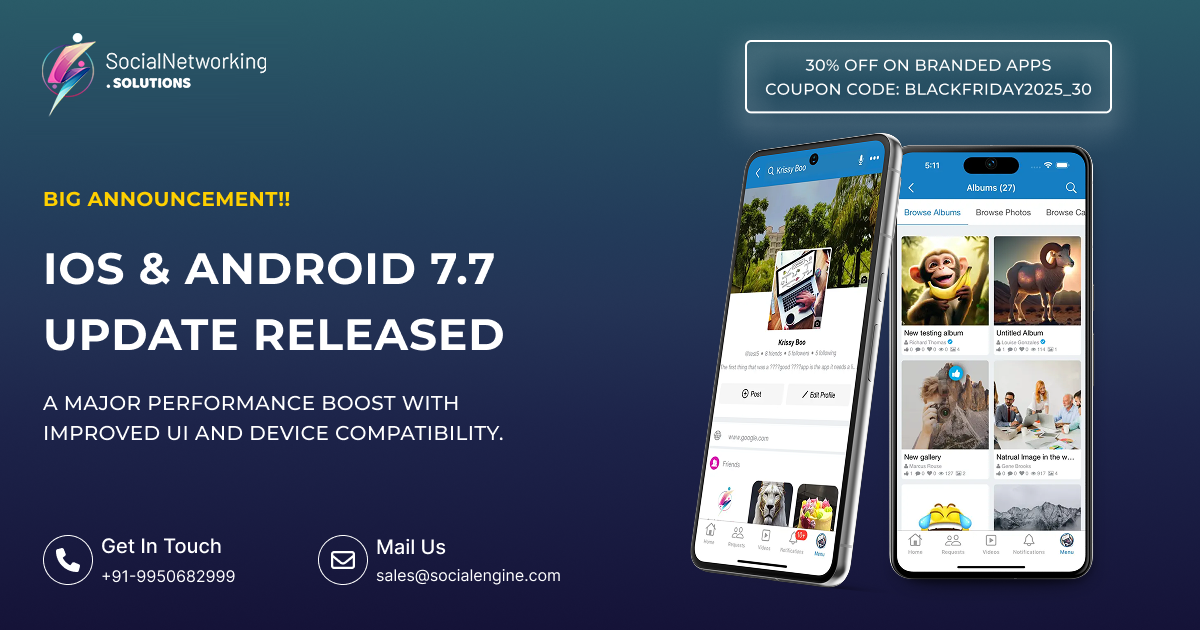 Big Announcement!! iOS & Android 7.7 Version Is Released