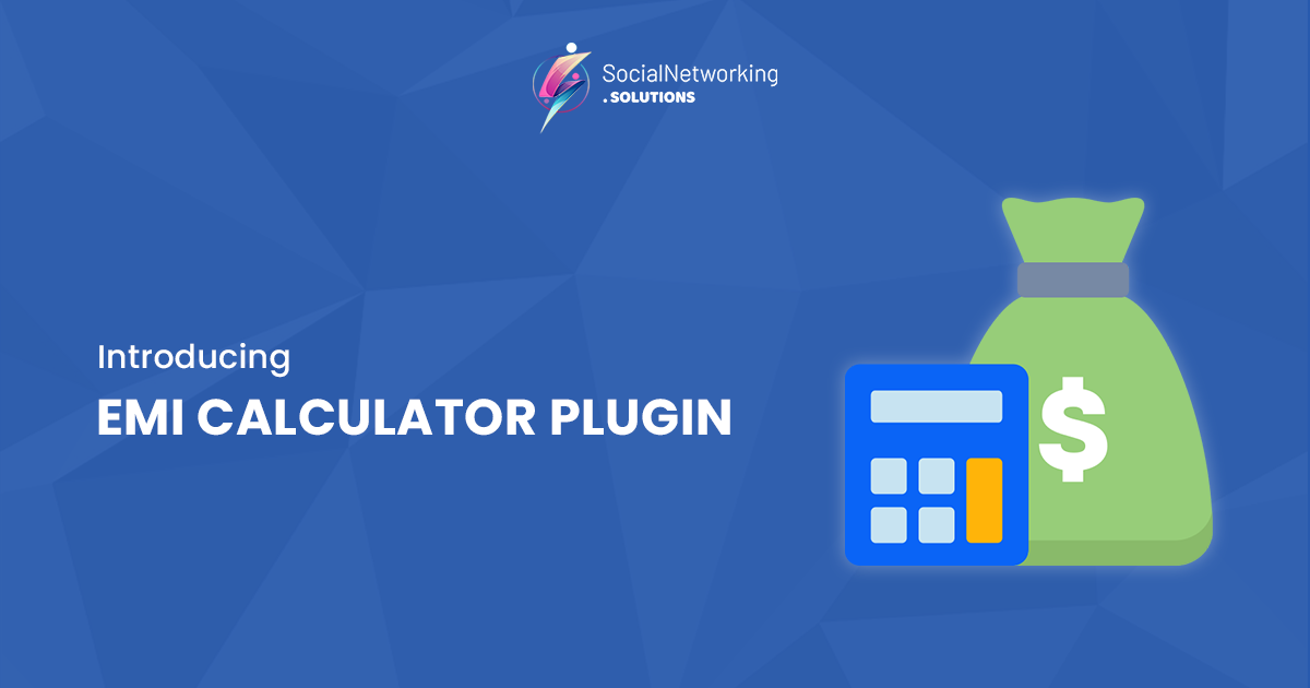 Introducing Our Latest Plugin - EMI Calculator