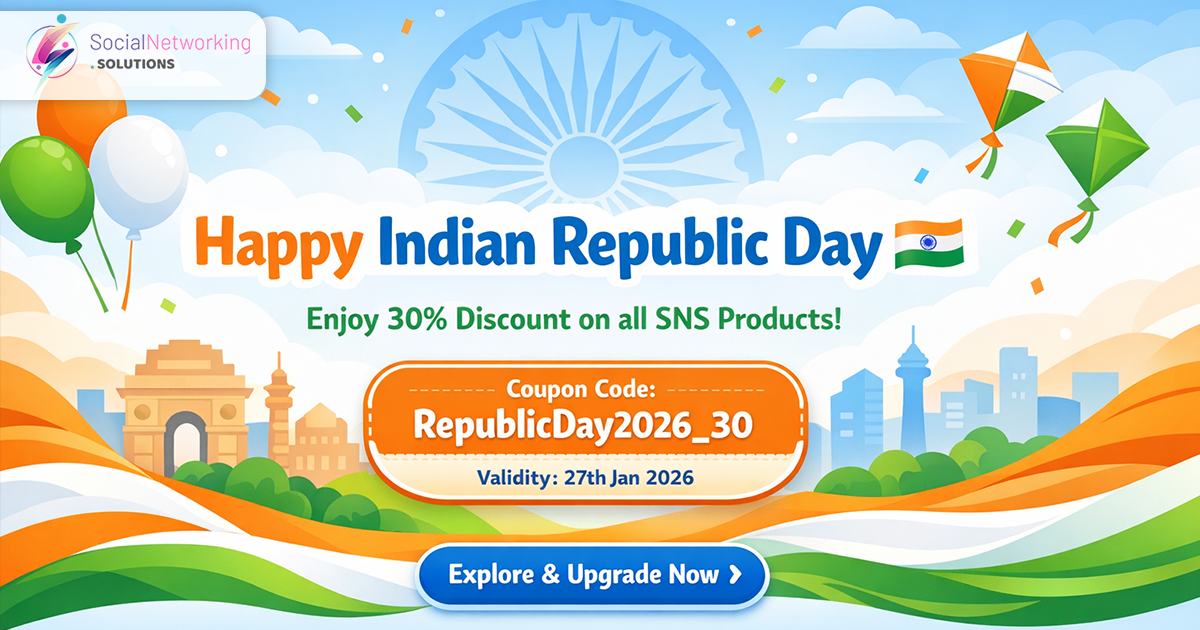 Celebrate 77th Republic Day with Flat 30% Off on All SNS Products